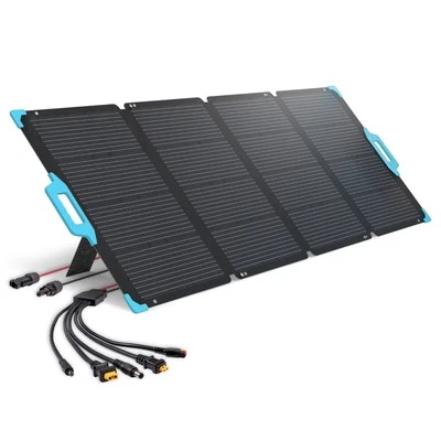 Renogy 220W Faltbare Solartasche mit 5-in-1 Solar Kabel Für Solargeneratoren RV