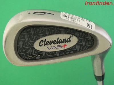 Cleveland VAS+ eje único 6 hierro acero medio 75-90 MPH para hombre mano derecha Foto 1 de 4