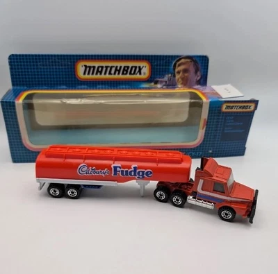 Matchbox Convoy CY-17 Scania Tanker Truck - Cadbury’s Fudge - Image 1 of 4