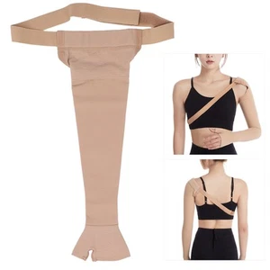 Lymphedema Compression Arm Sleeve Polyurethane Post Mastectomy Support Arm MNJ - Picture 1 of 24