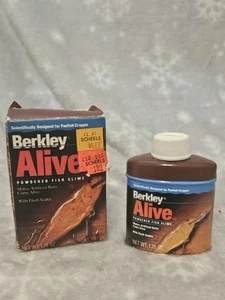 Vintage Berkley Alive Powdered Fish Slime Attractant  - Picture 1 of 11