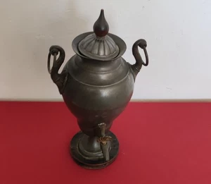 Kranen Kanne Dröppelminna Zinn antik. Dröppelmina. - Bild 1 von 7