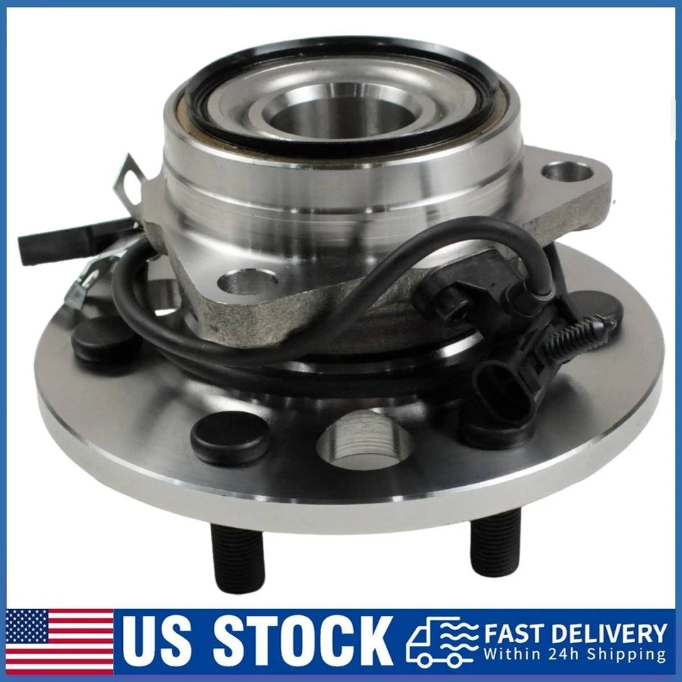 Front Wheel Hub Bearing Assembly 6 Lug for 1995-1999 Chevrolet K1500 K2500 Yukon - Изображение 1 из 4