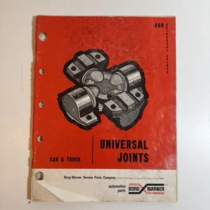 Borg Warner Universales Juntas Piezas Catálogo Manual 1964 - Imagen 1 de 3