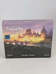 The Castles Of Burgundy Special Edition Acrylic Hexes Kickstarter Exclusive New - Picture 1 of 7