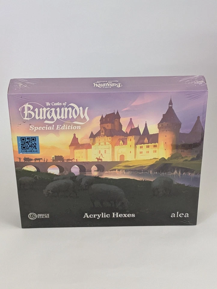 The Castles Of Burgundy Special Edition Acrylic Hexes Kickstarter Exclusive New - Image 1 of 4