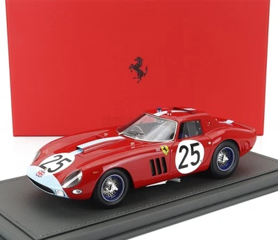 MODELLINO AUTO STATICO BBR FERRARI 250 GTO LE MANS 1964 MAGGS STEWART SCALA 1/18 - Immagine 1 di 4