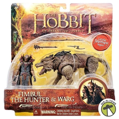 Figuras de acción El Hobbit: Un viaje inesperado Fimbul el cazador y Warg 16021 Foto 1 de 4