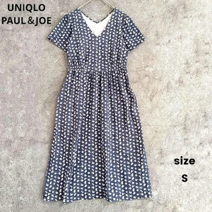 Uniqlo Paul Joe Floral Cotton Dress S Short Sleeve Casual Swing - Picture 1 of 14