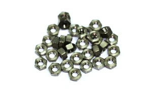 10 x Titan Muttern / Titanium Grade 2 nuts M4 DIN 934* - Picture 1 of 1