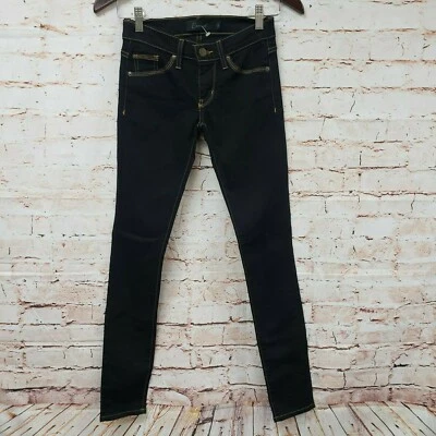 Pantalones de mezclilla ajustados negros Eunina para mujer talla 0 Foto 1 de 4