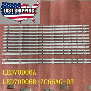 LED Backlight Strip For ELEMENT E4AA70R E4SW7019 E4SW7019RKU JVC LT-70MAW795 - Picture 1 of 6