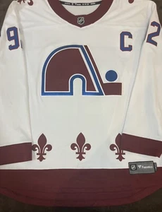 Fanatics Colorado Avalanche Reverse Retro 1.0 Nordiques Landeskog Jersey Sz 2XL - Picture 1 of 6