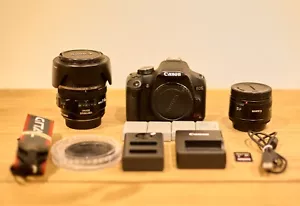 Canon 500D / Kiss X3 DSLR 15.1MP with 17-85mm IS USM lens upgrade and free 50mm! - Picture 1 of 13