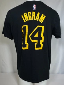 Brandon Ingram #14 Los Angeles Lakers NBA Nike Black Jersey Style Shirt Men’s XL - Picture 1 of 13