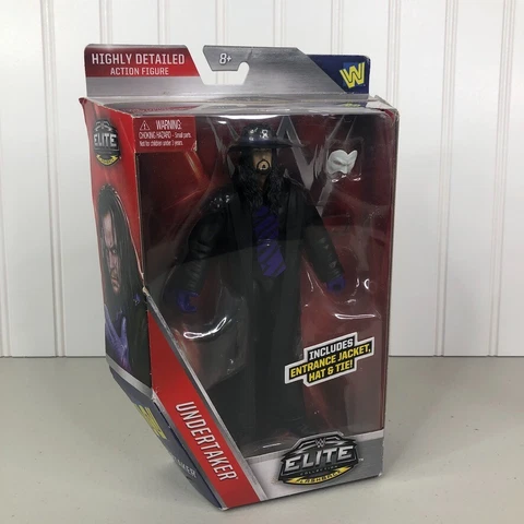 WWE Elite Undertaker Wrestling Action Figure Flashback 2016 Mattel Sealed WWF Cover
