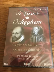 Hilliard Ensemble & Consort Of Musicke "Di Lasso & Ockeghem" NEW & SEALED DVD - Picture 1 of 2