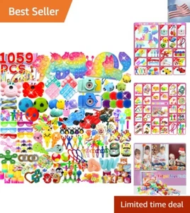1000+ PCS Party Favors for Kids, Fidget Toys Pack, Birthday Gift,Christmas St... - Picture 1 of 7
