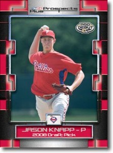 25-Count Lot 2008 Jason Knapp TriStar Rookies Mint RCs