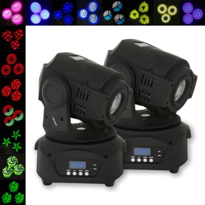 2x 90W Zoom Moving Head Light Beam DMX Stage DJ Sharpy Light 3Prism Party Lights - Picture 1 of 11
