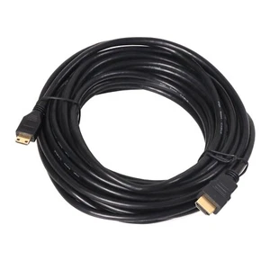 30 ft HDMI Cable - 4K 30AWG Mini-HDMI (Type C) to HDMI (Type A) - Picture 1 of 5