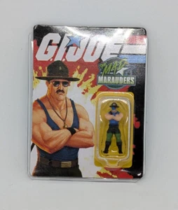 G.I. Joe Classified Mad Marauders Sgt. Minifigura Slaughter #129 - Imagen 1 de 2