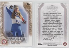 2018 Topps US Olympic & Paralympic Team and Hopefuls Bronze Lindsey Vonn #USA-4