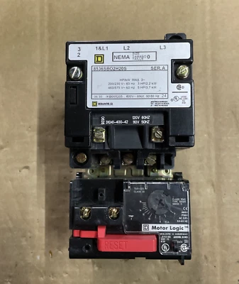 Square D 8536SBO2H20S Size 0 SEE PICS - Image 1 of 4