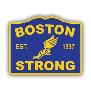 Entering Boston Strong Sticker Decal - Weatherproof - marathon 26.2 running run - Bild 1 von 4