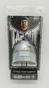 BNIP TapouT Adult Size Boil And Bite Silver Grey All Sports Mouth Guards 2 PK  - Picture 1 of 2