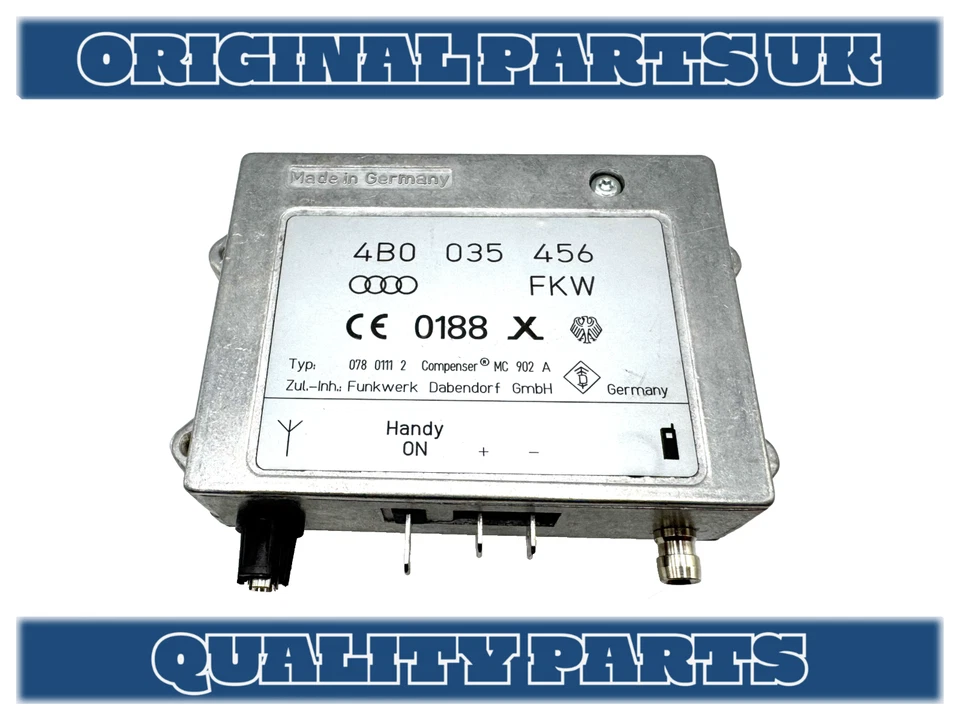 AUDI A3 A4 A6 TT Cabriolet (1992-06) Compensatore Cellulare ORIGINALE 4B0035456 - Immagine 1 di 1