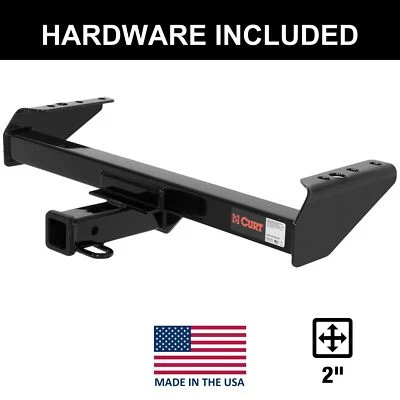 CURT 1988-2000 GMC C2500 cabina y chasis clase 3 enganche, receptor de 2" Foto 1 de 4