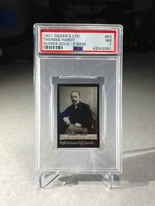 1901 Ogden's LTD Guinea Gold - E Base Thomas Hardy #83- PSA 7 - POP 2
