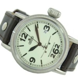 Aristo Herren Messerschmitt Uhr Fliegeruhr ME 262 Automatik Gelbe 3H262-7 - Bild 1 von 3