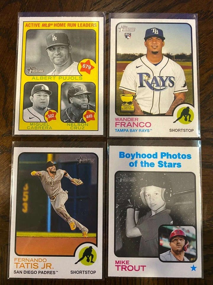 2022 Topps Heritage Base #251- 400 Rookie You Pick Your Card Lot to Complete Set - Image 1 of 1