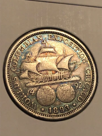 1892 Columbian Exposition Silver Commemorative Half Dollar Cover