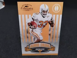2008 Donruss Classics School Colors #SC-21 Jonathan Hefney Volunteers 0084/1000 - Picture 1 of 2