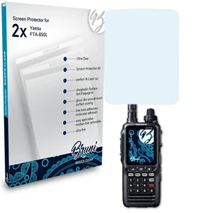 Bruni 2x Écran protecteur pour Yaesu FTA-850L Protecteur d'écran - Photo 1 sur 3