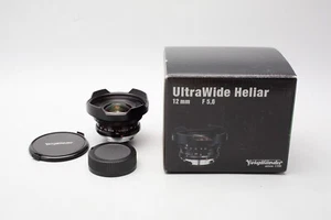 Voigtlander Ultra Wide Heliar 12mm f5.6 Aspherical II Lens, VM Leica M Mount - Picture 1 of 13