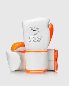 Fly Superloop X Boxhandschuhe weiß & orange - alle Größen - Bild 1 von 4