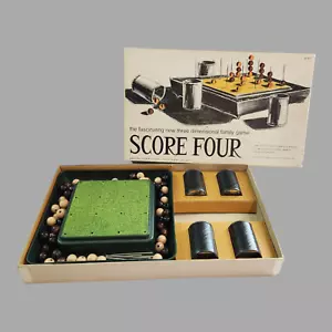 Vintage Funtastic 1968 Score Four 3 Dimensional Board Game - NOT Complete - Picture 1 of 5
