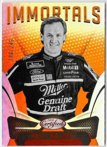 2018 Panini Certified Racing Orange Rusty Wallace Card /249