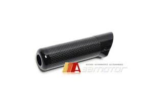 Manija de freno de mano de fibra de carbono negro para Mitsubishi Evolution X EVO 10 - Imagen 1 de 3
