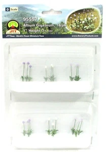 Árbol miniatura escala O JTT 95597 cebolla gigante Allium Giganteum 18 piezas - Imagen 1 de 2