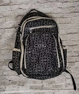 Ju Ju Be Classic Backpack Diaper Bag Baby Storage Pockets Pad Comfort - Picture 1 of 7