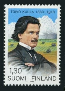 Finland 684 two stamps, MNH. Michel 931. Toivo Kuula, composer. 1983. - Picture 1 of 1