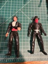 Vintage 1994 The Shadow Lightning Draw & Lamont Cranston Action Figures Kenner