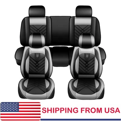 Juego completo de fundas de 5 asientos de cuero PU para Toyota 4Runner 2003-2024 Foto 1 de 4