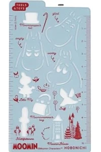 Moomin Valley x Hobonichi planner schedule book accessory template - Picture 1 of 3