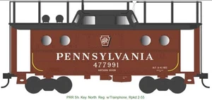 BOWSER (HO) 43397 PRR N5C SHADOW KEY NORTH REG RD# 477995 - Picture 1 of 1